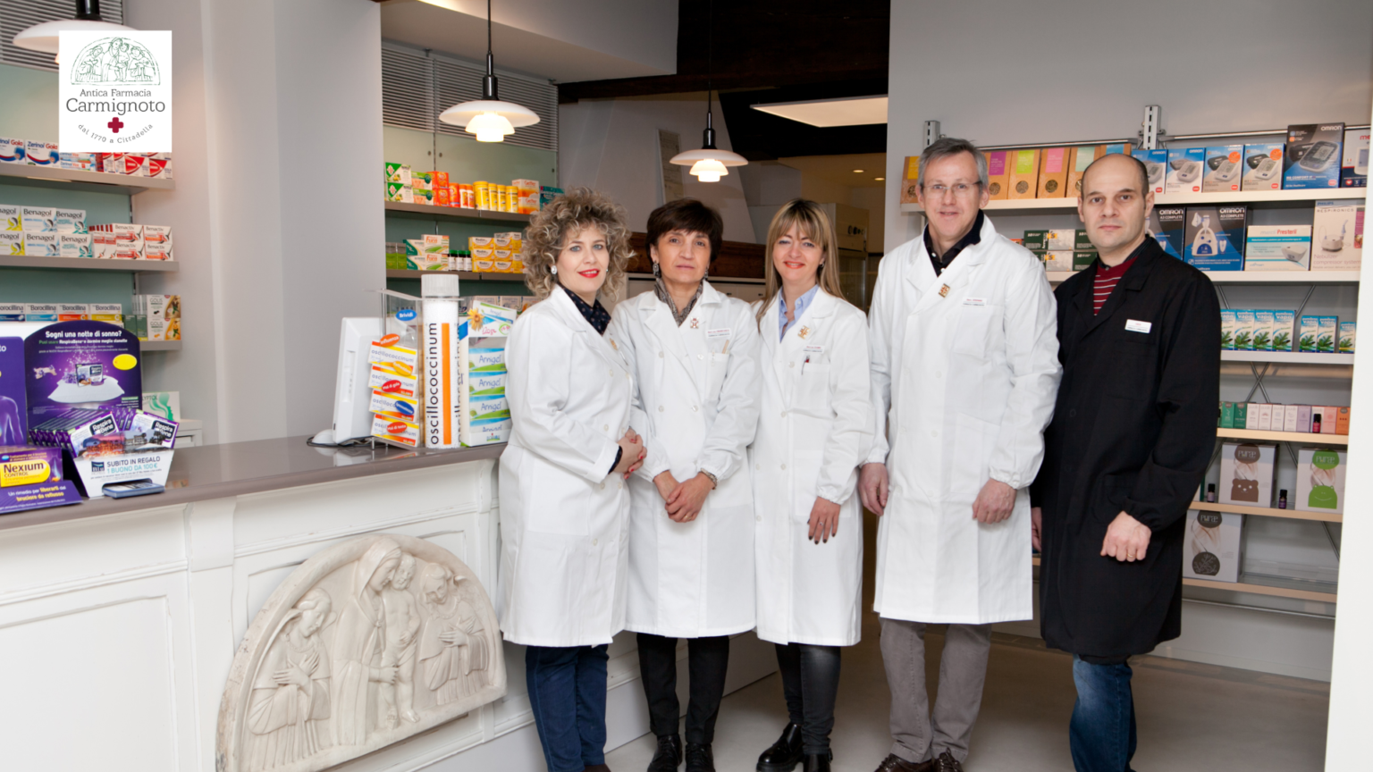 Farmacia Carmignoto: una farmacia a misura d’uomo da più di 90 anni