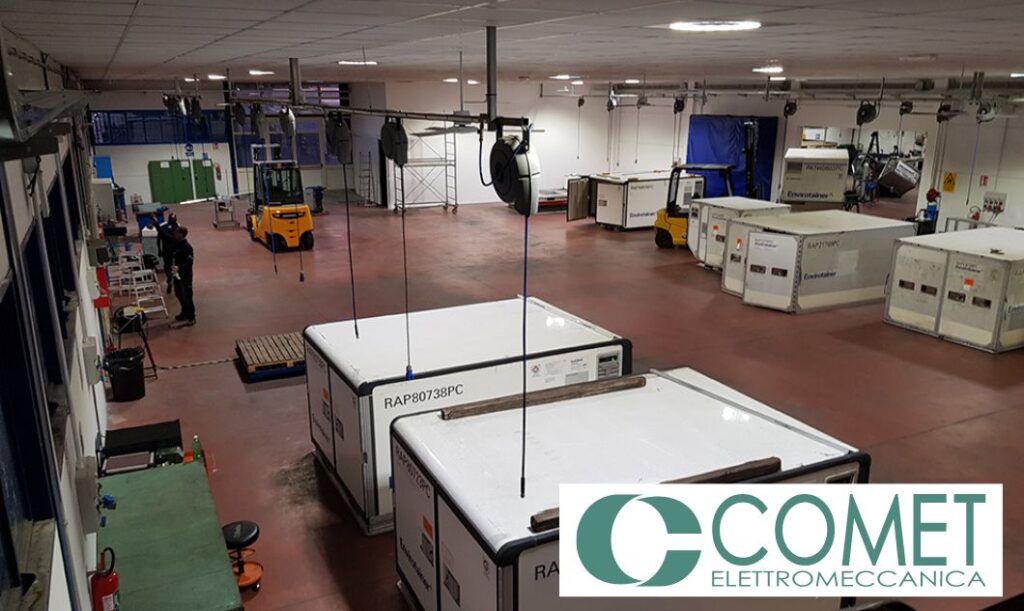 Comet Elettromeccanica srl: dal 1990 esperti nel settore aeronautico ed elettromeccanico industriale