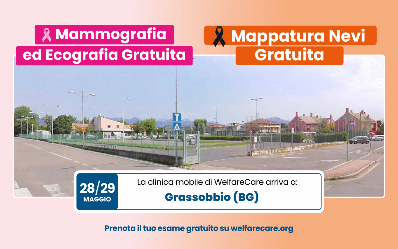 Un nuovo appuntamento con la prevenzione. Giovedì 28 e venerdì 29 maggio 2026 – Grassobbio (BG)
