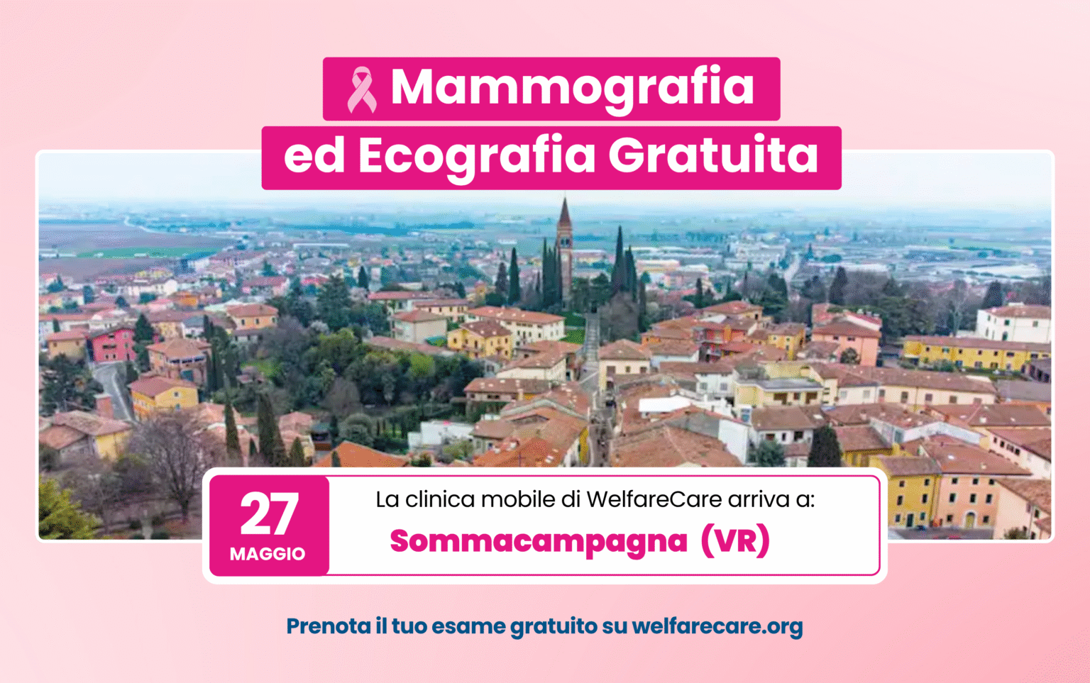 Un nuovo appuntamento con la prevenzione. Mercoledì 27 maggio 2026 – Sommacampagna (VR)
