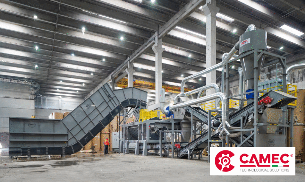 Camec: realtà che sviluppa, progetta e realizza soluzioni tecnologiche per il riciclaggio e la movimentazione dei materiali