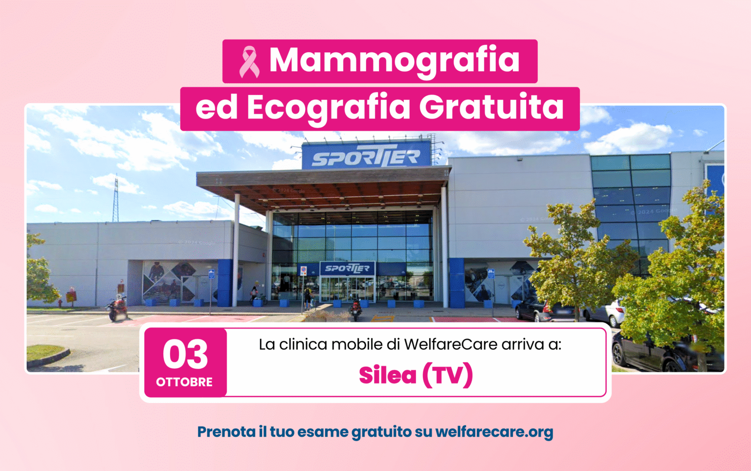 Un nuovo appuntamento con la prevenzione. Sabato 3 ottobre 2026 – Silea (TV)