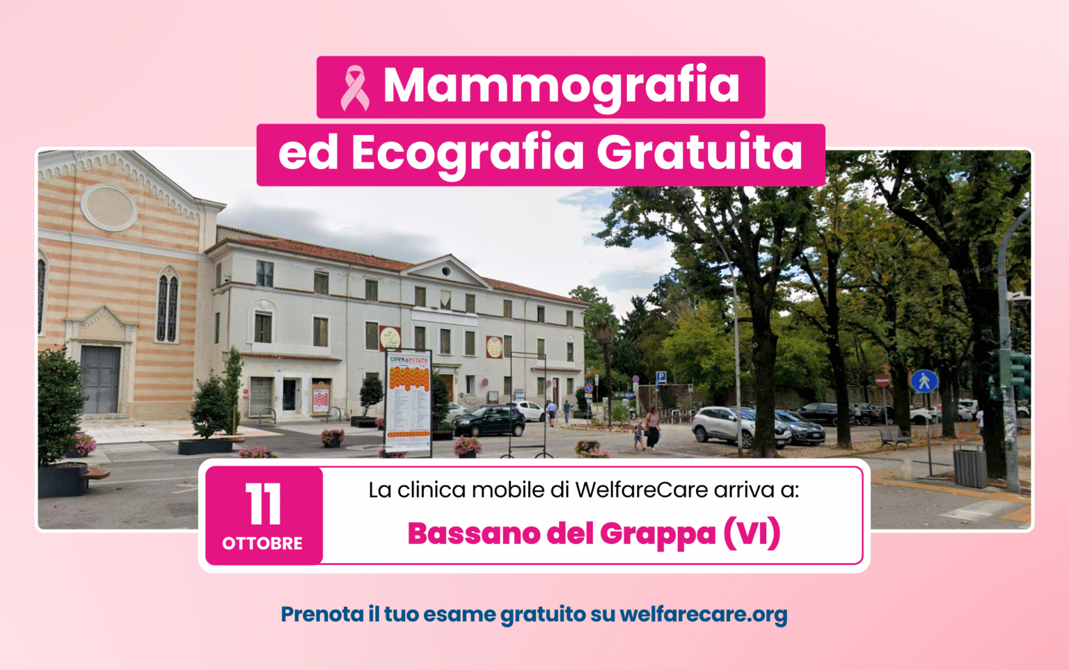 Un nuovo appuntamento con la prevenzione. Domenica 11 ottobre 2026 – Bassano del Grappa (VI)